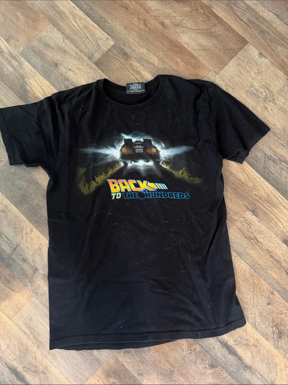The Hundreds Black 'Back to the Hundreds' Retro Car Graphic Tee
